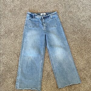 Stylish Light Blue Women's Flare Jeans